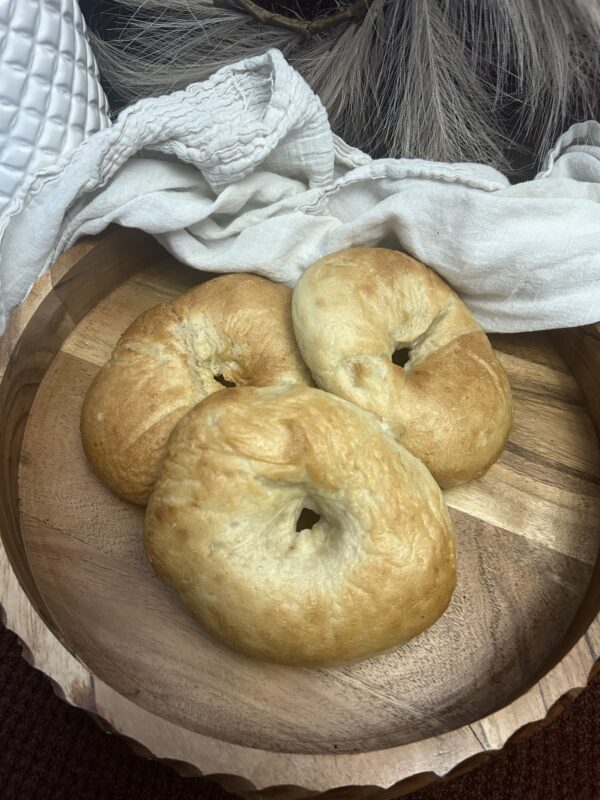 8 Plain Bagels