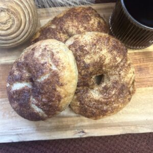 8 Cinnamon-Sugar Bagels