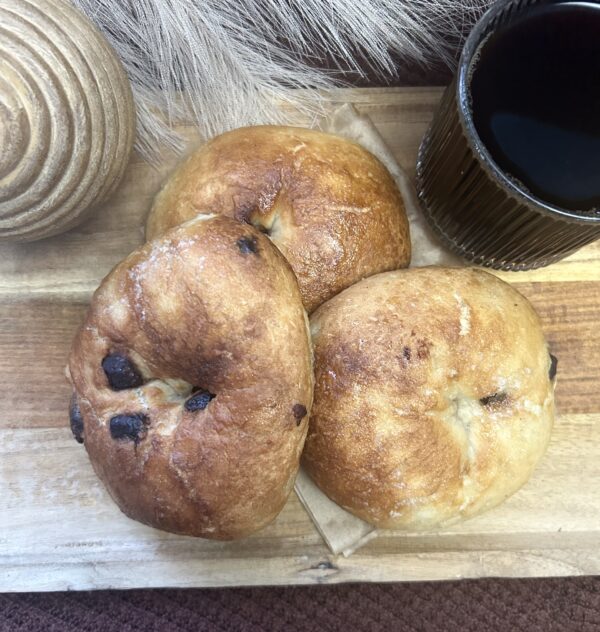 8 Chocolate Chip Bagels