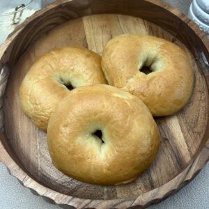 8 Garlic Onion Bagels