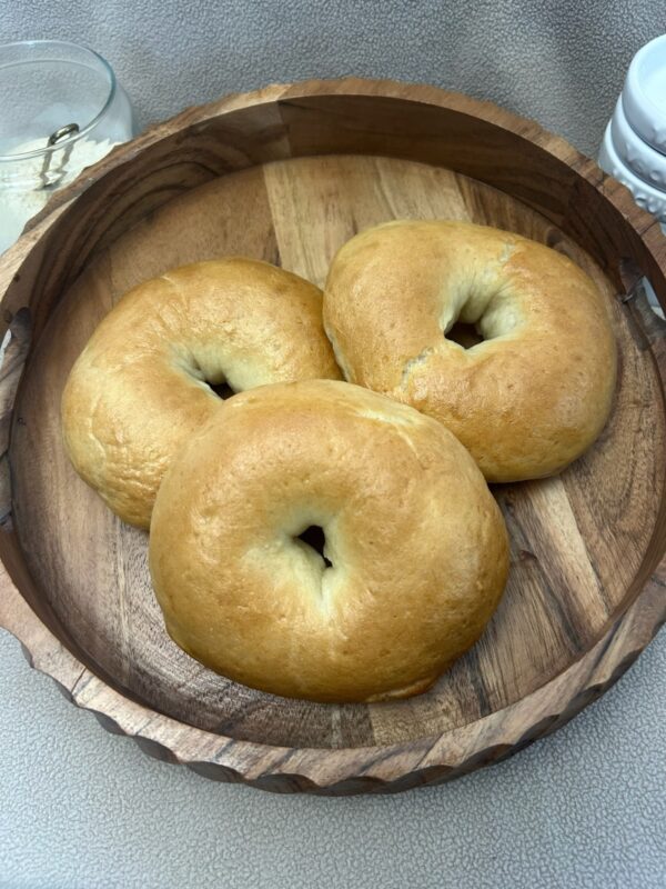 8 Garlic Onion Bagels