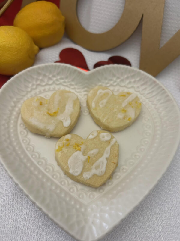 Lemon Shortbread Cookies